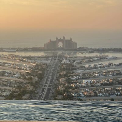 Atlantis Dubai Hotel at End of Avenue in Resort