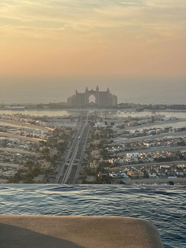 Atlantis Dubai Hotel at End of Avenue in Resort